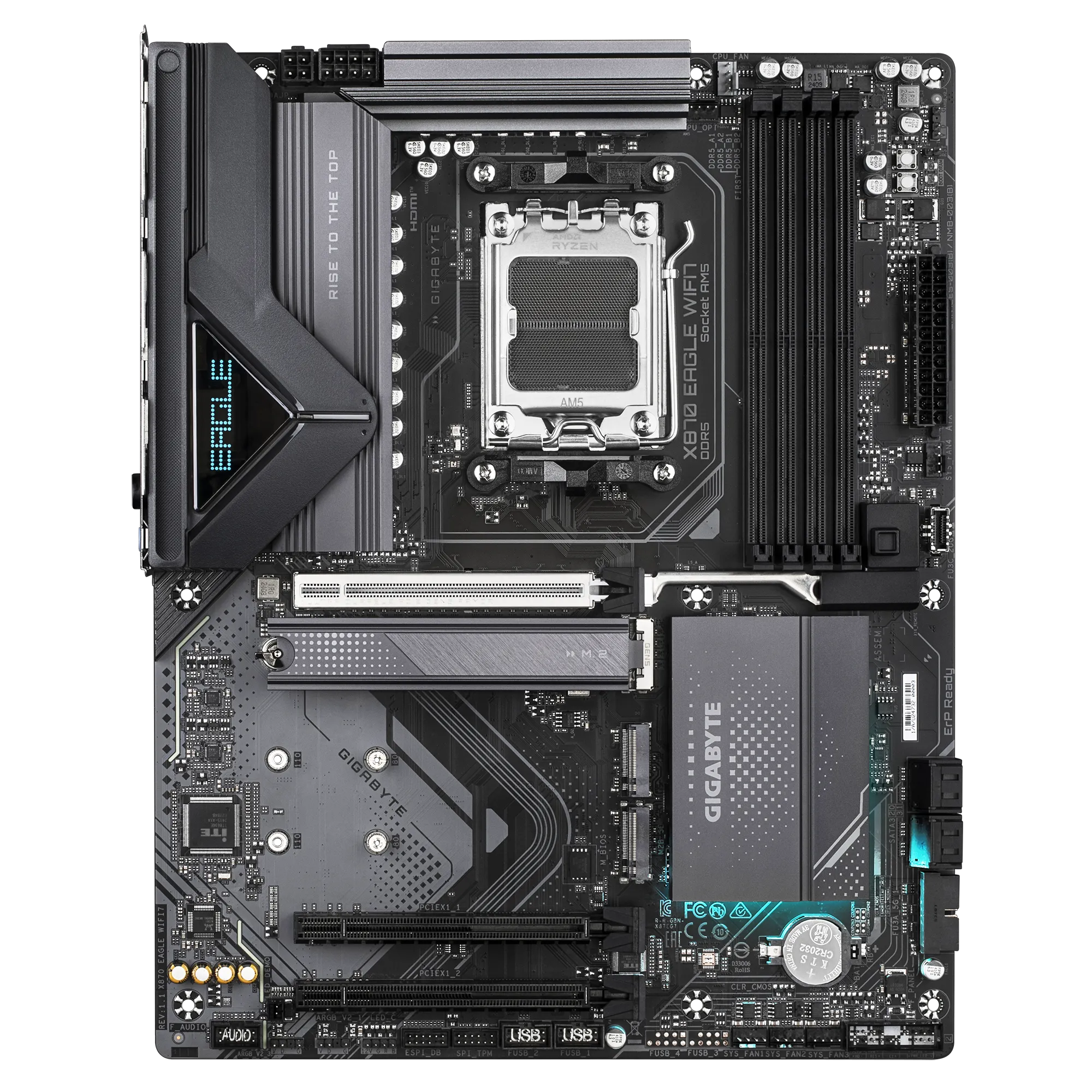 GIGABYTE X870 EAGLE (Wi-Fi 7) AMD AM5 DDR5 GIGABYTE X870 EAGLE (Wi-Fi 7) AMD AM5 DDR5